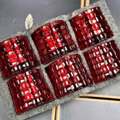 Set 6 cốc thủy tinh Irris Bossa Jar 05T đế rộng 260ml