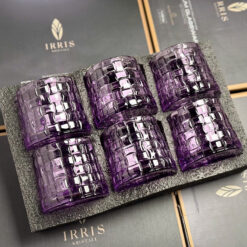 Set 6 cốc thủy tinh Irris Bossa Jar 05T đế rộng 260ml