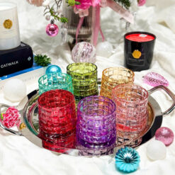 Set 6 cốc thủy tinh Irris Bossa Jar 05T đế rộng 260ml