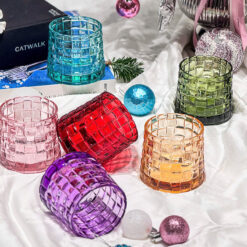 Set 6 cốc thủy tinh Irris Bossa Jar 05T đế rộng 260ml