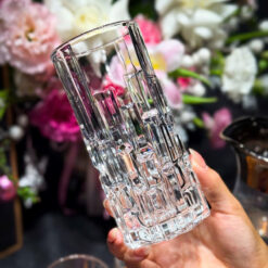 Set 6 cốc thủy tinh pha lê cao trắng 04CW 320ml