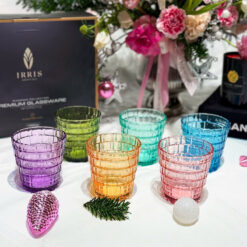 Set 6 cốc thủy tinh thấp Irris 03T 300ml