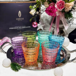 Set 6 cốc thủy tinh thấp Irris 03T 300ml