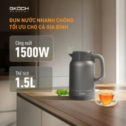 Ấm đun giữ nhiệt GKÖCH 2in1 1,5L