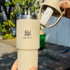Bình giữ nhiệt inox 316 phủ gốm GUME 735ml
