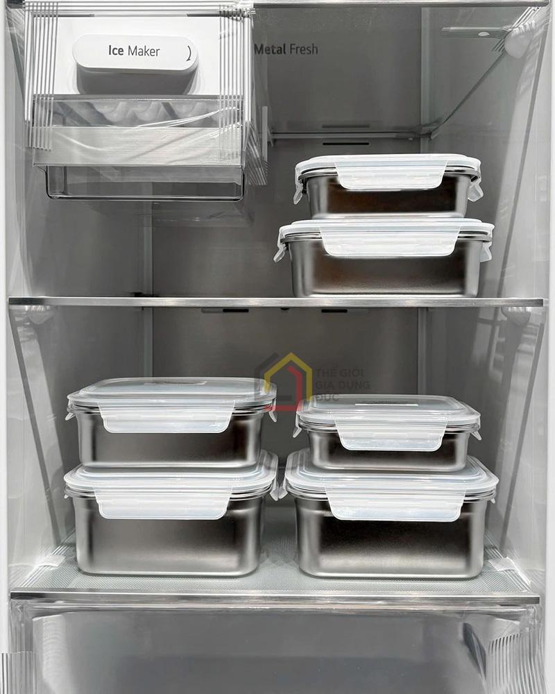 bo-6-hop-inox-dung-thuc-pham-han-quoc-neoflam (2) Bộ 6 hộp inox đựng thực phẩm Hàn Quốc Neoflam