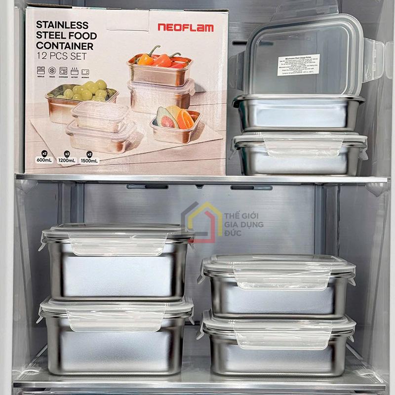 bo-6-hop-inox-dung-thuc-pham-han-quoc-neoflam (7) Bộ 6 hộp inox đựng thực phẩm Hàn Quốc Neoflam