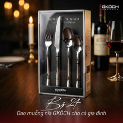 Bộ dao, muỗng, nĩa inox GKÖCH 24 món