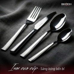 Bộ dao, muỗng, nĩa inox GKÖCH 24 món