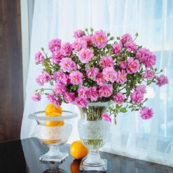 Chân bồng pha lê Bohemia Crystal Antique 25,5cm