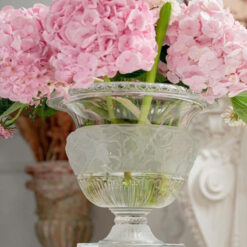 Chân bồng pha lê Bohemia Crystal Antique 25,5cm