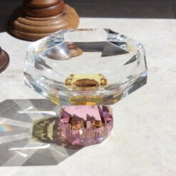 Chân bồng pha lê Madison Bowl size 18cm