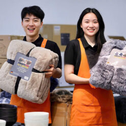 Chăn lông thỏ Monte Clara King size 2m34 x 2m84