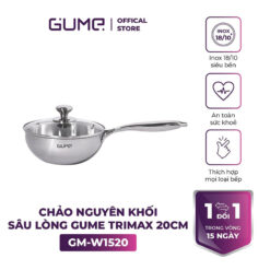 Chảo sâu lòng có vung Gume GM-W1520 size 20cm