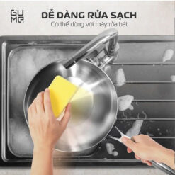 Chảo sâu lòng có vung Gume GM-W1520 size 20cm