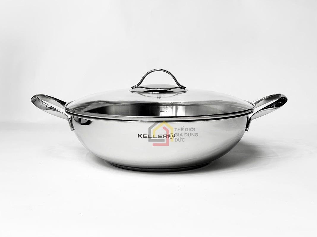 chao-xao-da-nang-keller-wok-pan-32cm (1) Chảo xào đa năng Keller Wok Pan 32cm