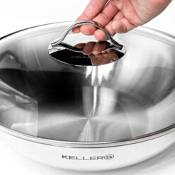 Chảo xào đa năng Keller Wok Pan 32cm