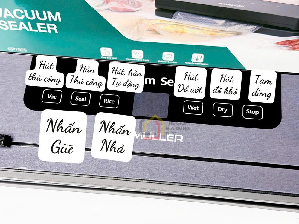 Máy hút chân không De Muller