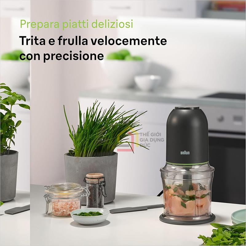 may-xay-thit-da-nang-braun-05l-ch3011bk (3) Máy xay thịt đa năng Braun 0.5L CH3011BK nhỏ gọn, mạnh mẽ, tiện lợi cho mọi căn bếp