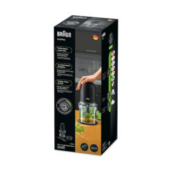 Máy xay thịt đa năng Braun 0.5L CH3011BK nhỏ gọn, mạnh mẽ, tiện lợi cho mọi căn bếp