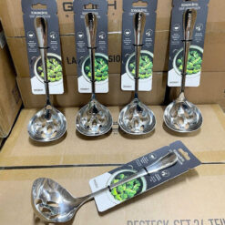 Muôi múc vớt thực phẩm Inox nguyên khối GKÖCH 22,5cm