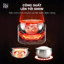 Nồi cơm tách đường GUME GM-RC1430 1,2L