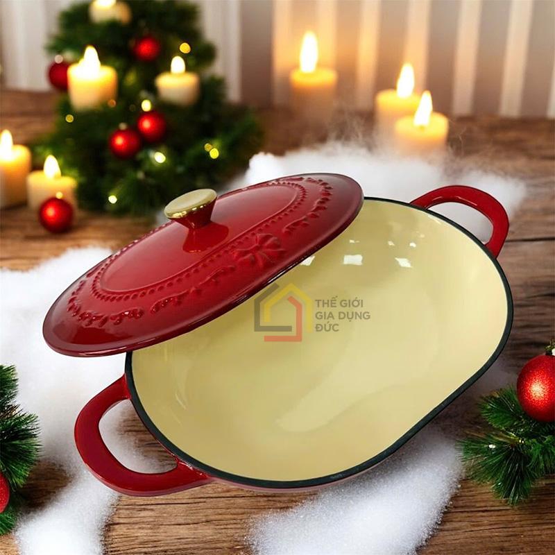 noi-gang-oval-chusipai (11) Nồi gang oval Chusipai 32 x 24 x 17cm