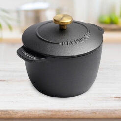 Nồi gang thô nguyên khối chống dính Happiness 20cm