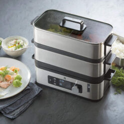 Nồi hấp điện WMF Kitchenminis 2 tầng
