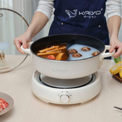Nồi lẩu điện 2 ngăn Kaiyo KHP-064 6L