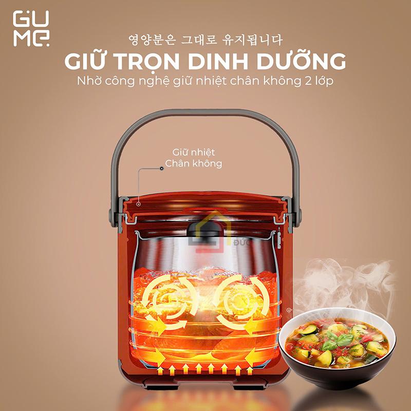 noi-u-da-nang-gume-korea-gm-2086-63l (7) Nồi ủ đa năng Gume Korea GM-2086