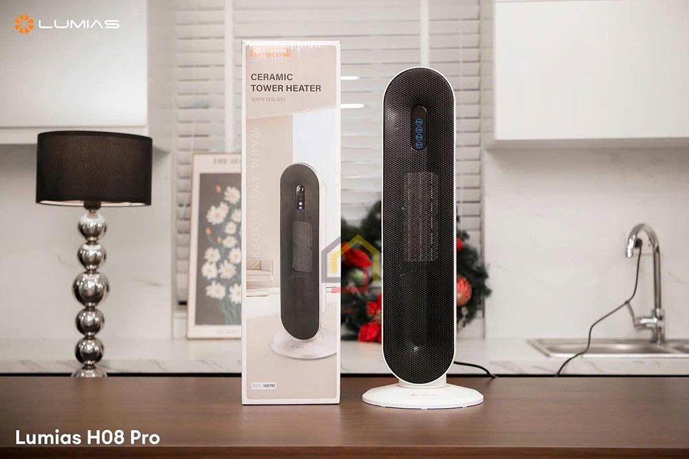Quạt tháp sưởi gốm Lumias H08 Pro