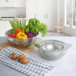 Set 3 rổ inox có tay cầm GKÖCH MYDH0305 (KT 16cm, 20cm và 24cm)