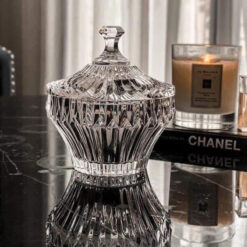 Set đĩa, thố pha lê Rogaska Crown Jewel