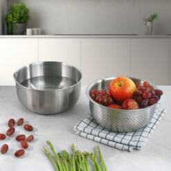 Set thố và rổ inox GKÖCH 2IN1 MYXED1718 (KT 20,5cm và 21cm)