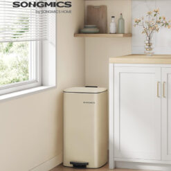 Thùng rác đạp chân Songmics 30L