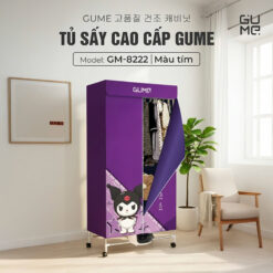 Tủ sấy quần áo Gume GM-8222 (màu tím)