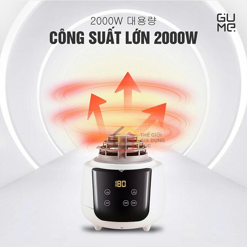 tu-say-quan-ao-gume-gm-8222 (5) Tủ sấy quần áo Gume GM-8222 (màu tím)