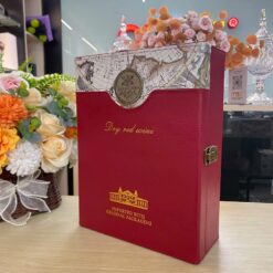 Vang đỏ Ý thượng hạng Bruno Vespa (Set 2 chai kèm hộp giả da)