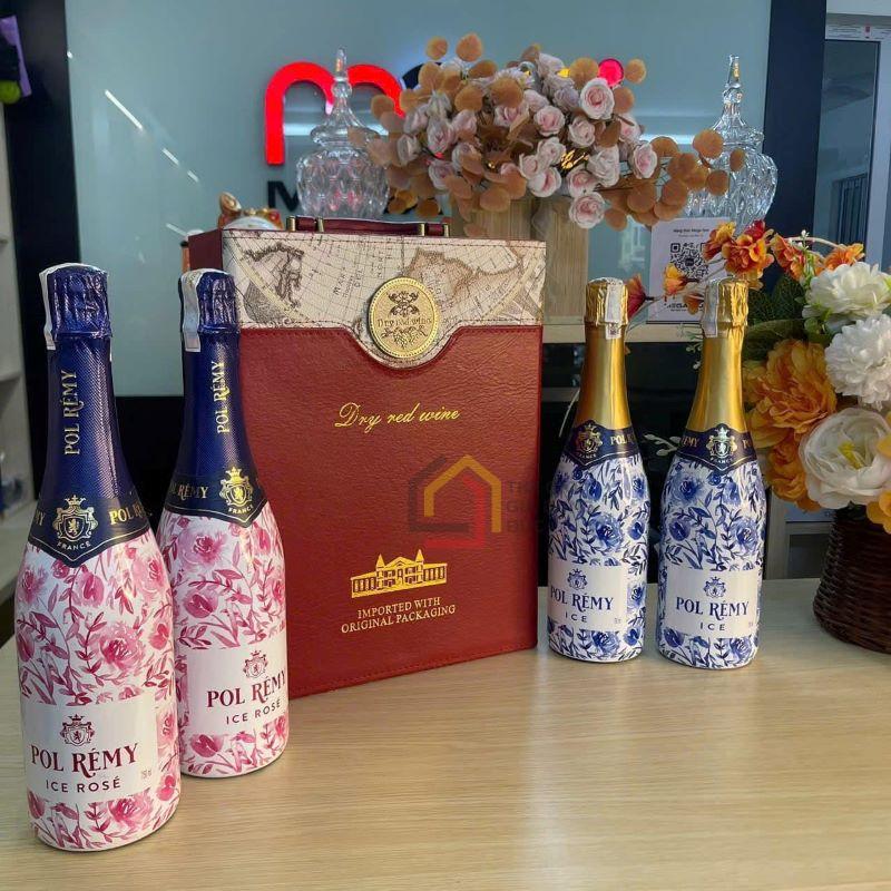 vang-sui-sparkling-pol-remy-ice-set-2-chai-kem-hop-da (2) Vang sủi Sparkling Pol Remy Ice (Set 2 chai kèm hộp da)