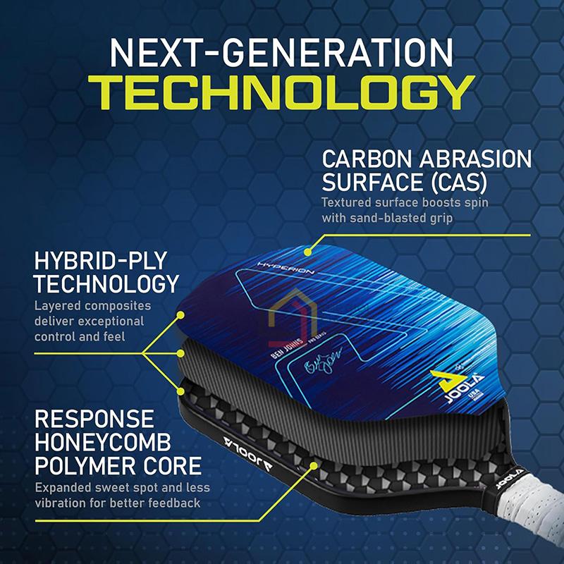 vot-pickleball-joola-ben-johns-hyperion-cas-16mm (4) Vợt Pickleball Joola Ben Johns Hyperion CAS 16mm