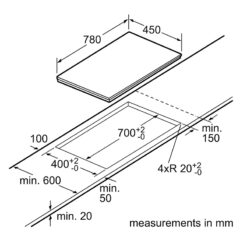 Bếp từ Bosch 2 vùng nấu PPI82560MS serie 8