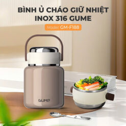 Bình giữ nhiệt đựng thức ăn/ ủ cháo Gume GM-F188 800ml