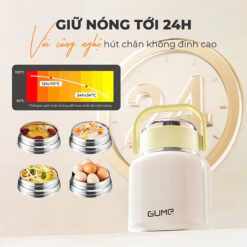 Bình giữ nhiệt đựng thức ăn/ ủ cháo Gume GM-F188 800ml