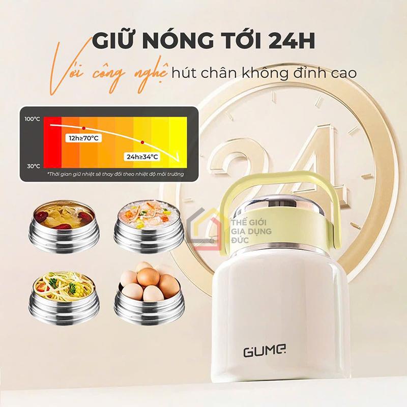 binh-giu-nhiet-dung-thuc-an-u-chao-gume-gm-f188-800ml (5) Bình giữ nhiệt đựng thức ăn/ ủ cháo Gume GM-F188 800ml