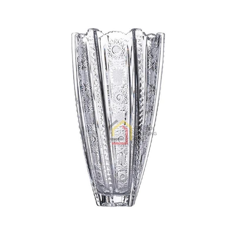 binh-hoa-pha-le-mai-crystal-bohemia-30-5cm (1) Bình hoa pha lê mài Crystal Bohemia 8KE28/57/305 30.5cm