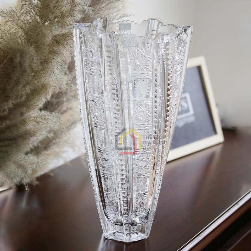 binh-hoa-pha-le-mai-crystal-bohemia-30-5cm (2) Bình hoa pha lê mài Crystal Bohemia 8KE28/57/305 30.5cm