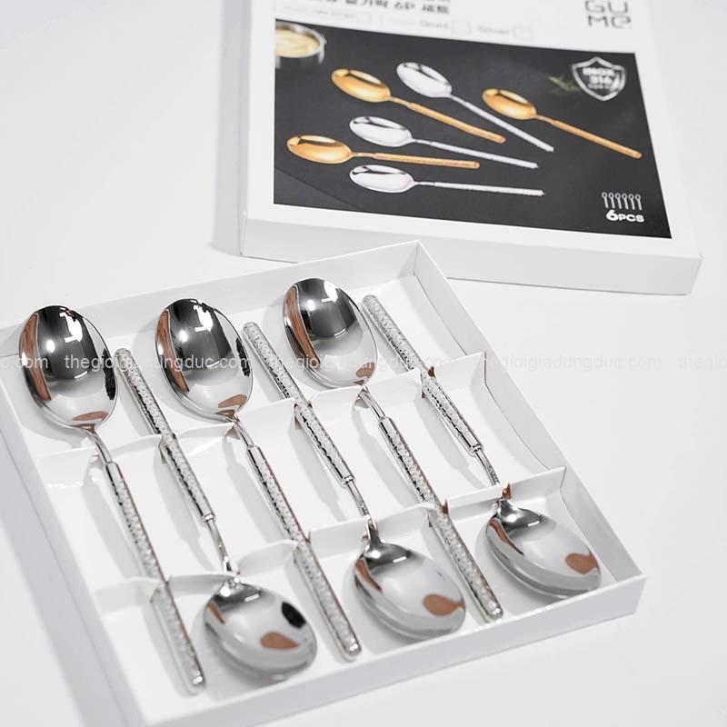 bo-6-thia-inox-316-gume-gm-d1301 (1) Bộ 6 thìa Inox 316 Gume GM-D1301