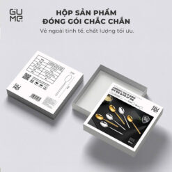 Bộ 6 thìa Inox 316 Gume GM-D1301 (màu vàng)