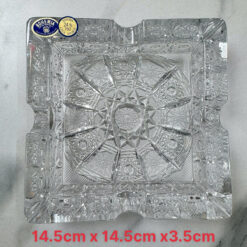 Gạt tàn pha lê Bohemia M57 size 14,5cm
